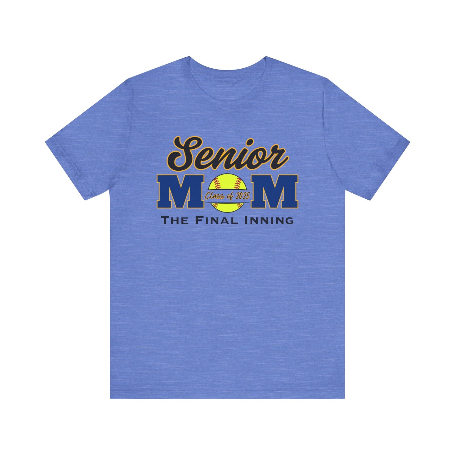 "Senior Softball Mom The Final Inning" Unisex Shirt