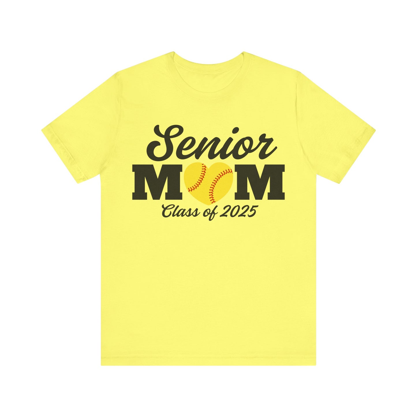 "Senior Softball Mom Class of 2025" Unisex Shirt