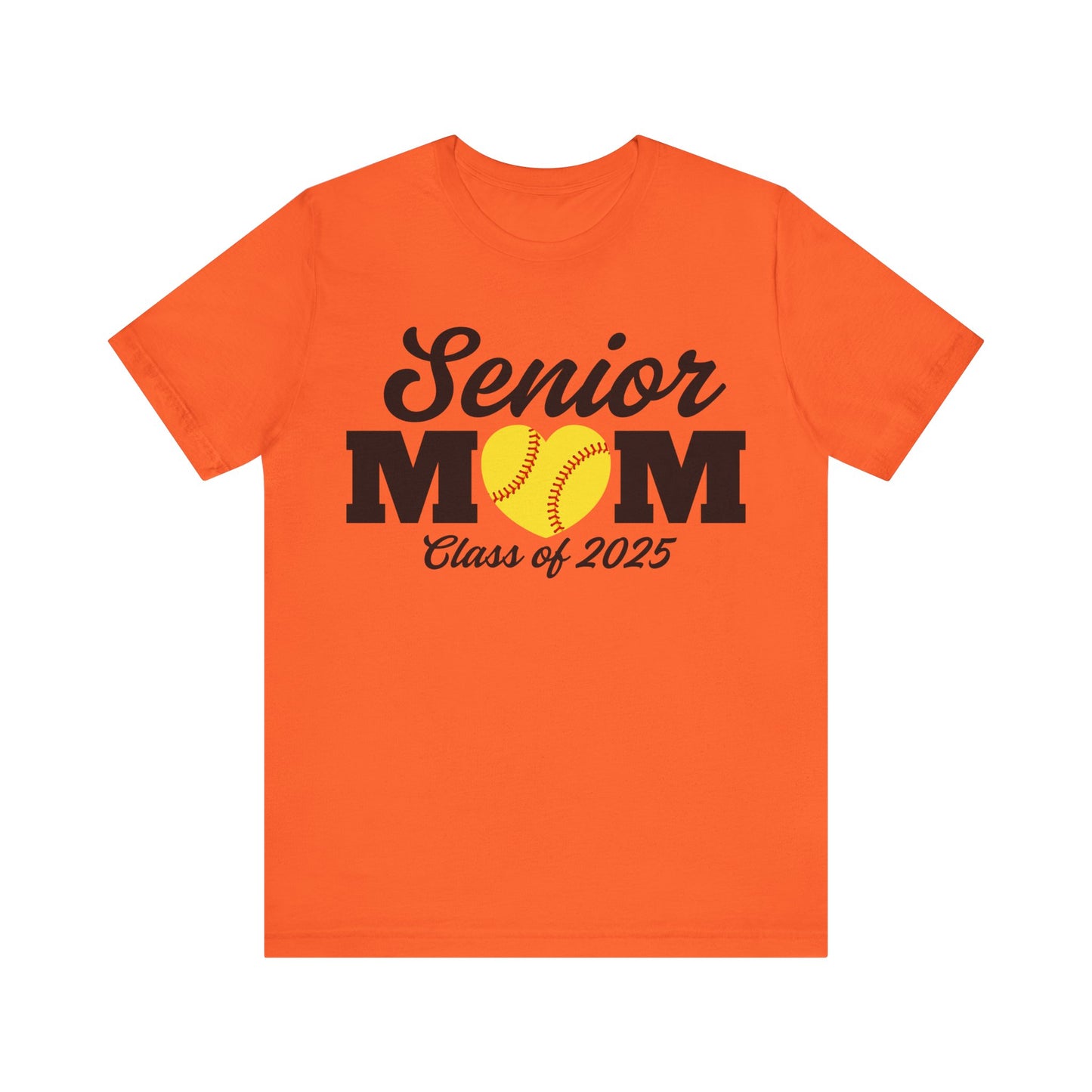 "Senior Softball Mom Class of 2025" Unisex Shirt