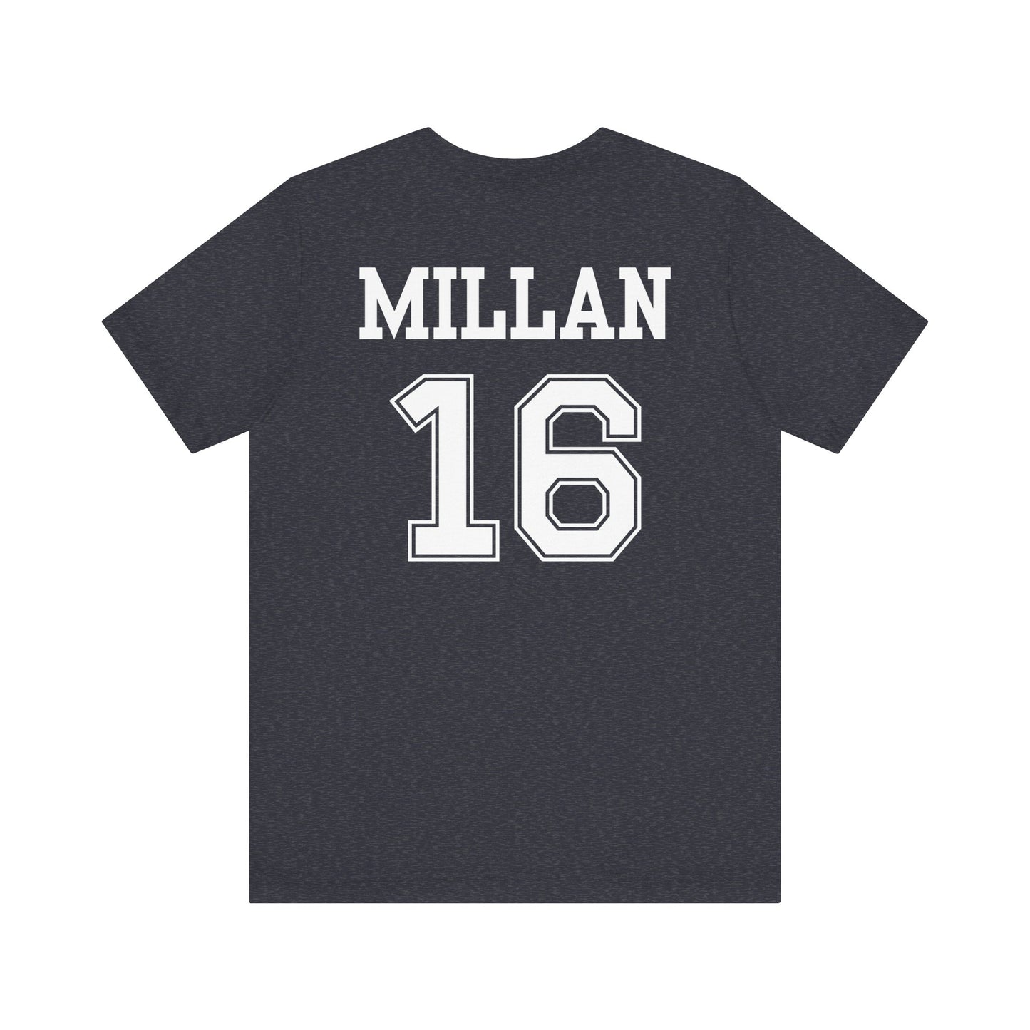 Personalized for Caleb "Trojans" (Team/Logo + First/Last Name + Number on back)
