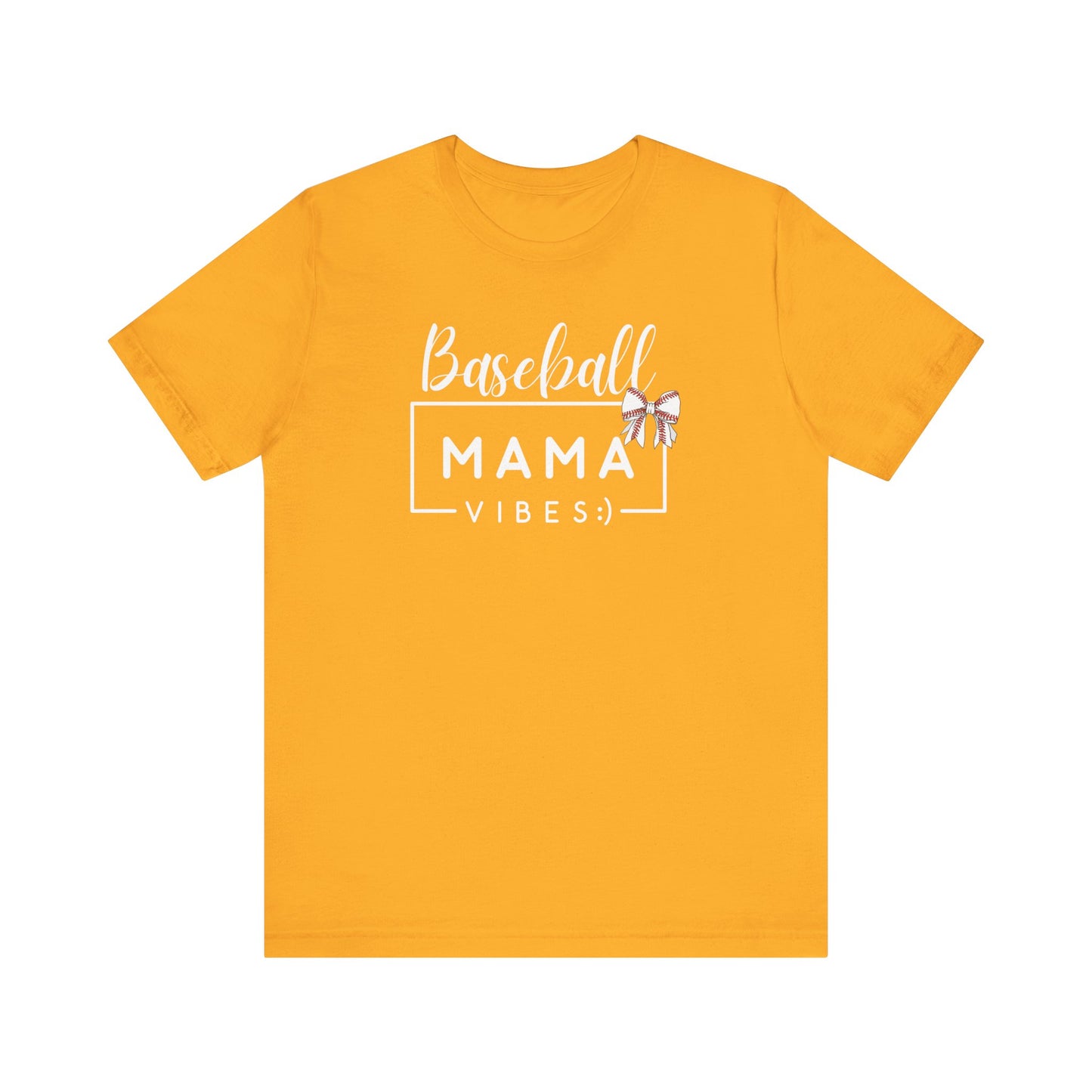 "Baseball Mama Vibes" Unisex Shirt