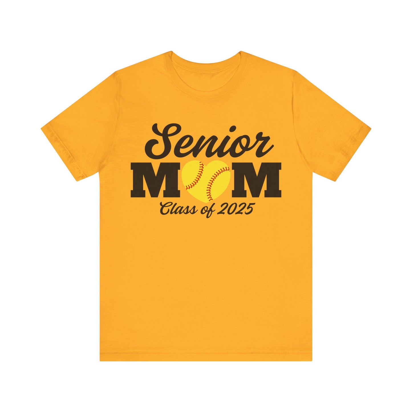 "Senior Softball Mom Class of 2025" Unisex Shirt