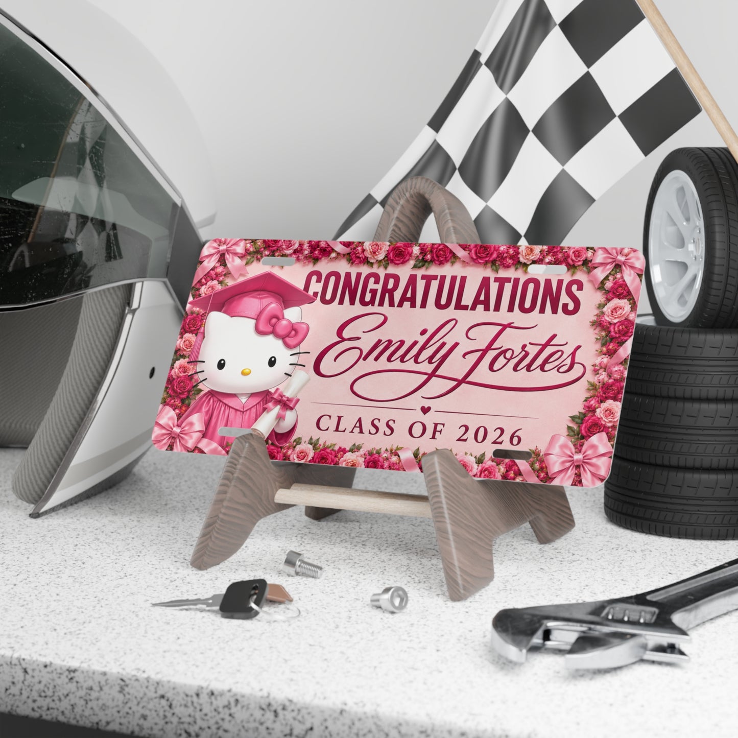 Customized License Plate for Emily 3