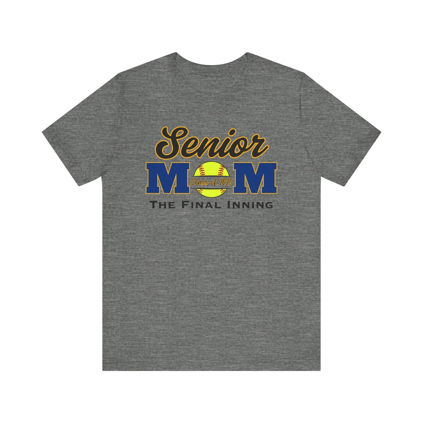 "Senior Softball Mom The Final Inning" Unisex Shirt