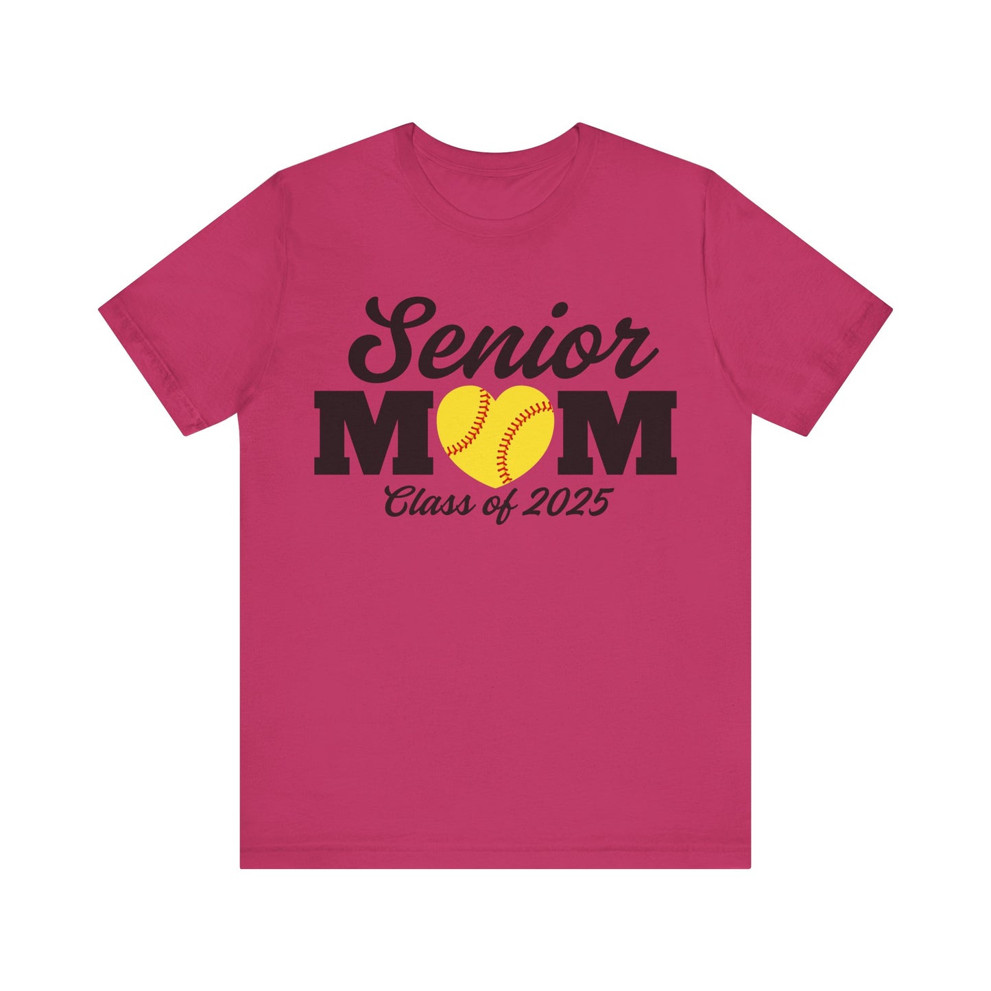 "Senior Softball Mom Class of 2025" Unisex Shirt