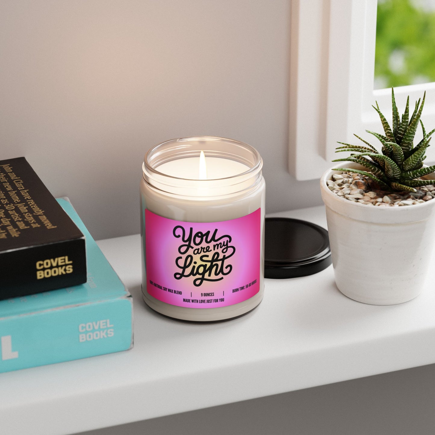 "You Are My Light" Candle