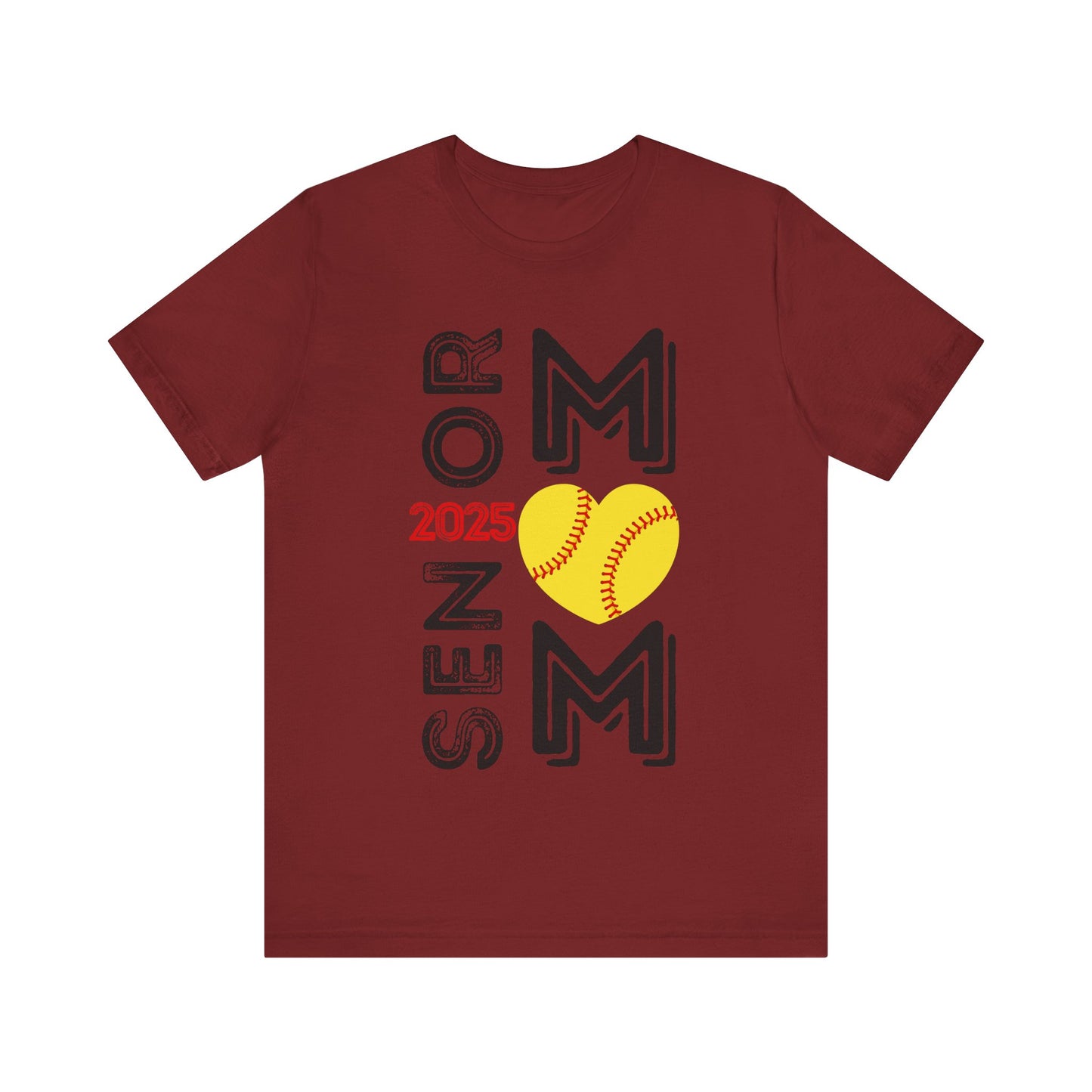 "Senior Softball Mom" Unisex Shirt