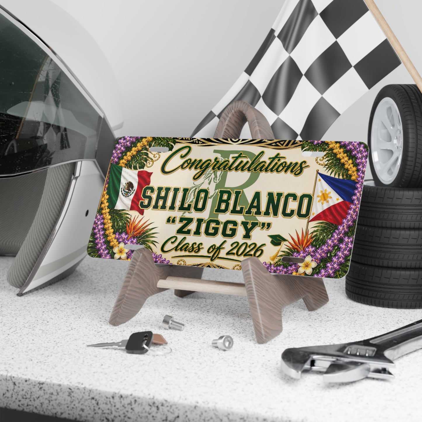 Customized License Plate for Shilo