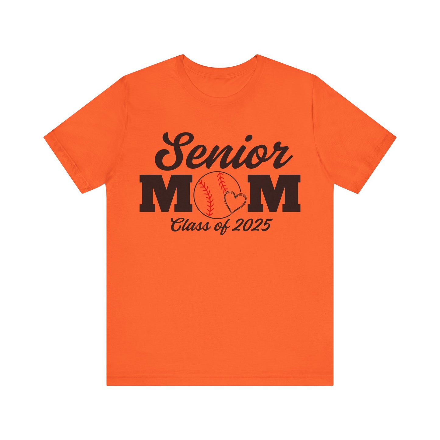 "Senior Baseball Mom Class of 2025" Unisex Shirt