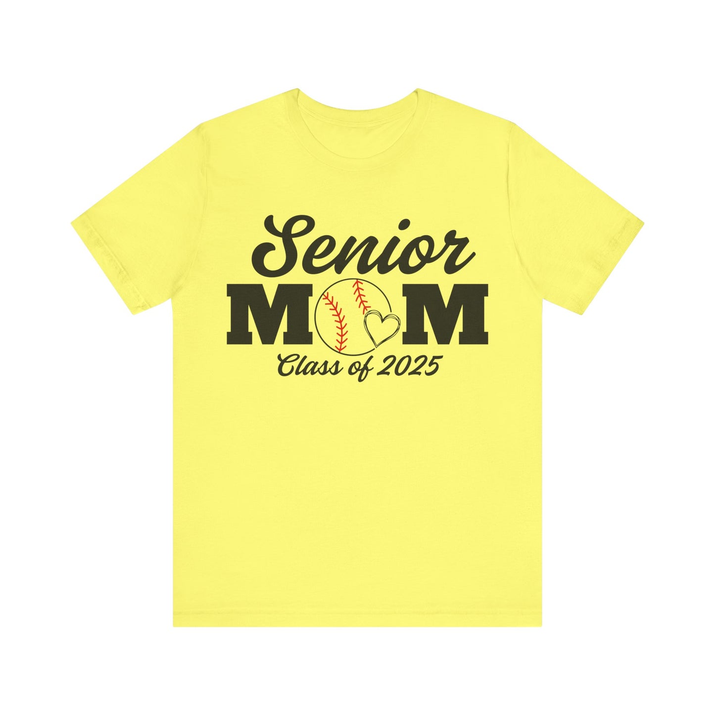 "Senior Baseball Mom Class of 2025" Unisex Shirt