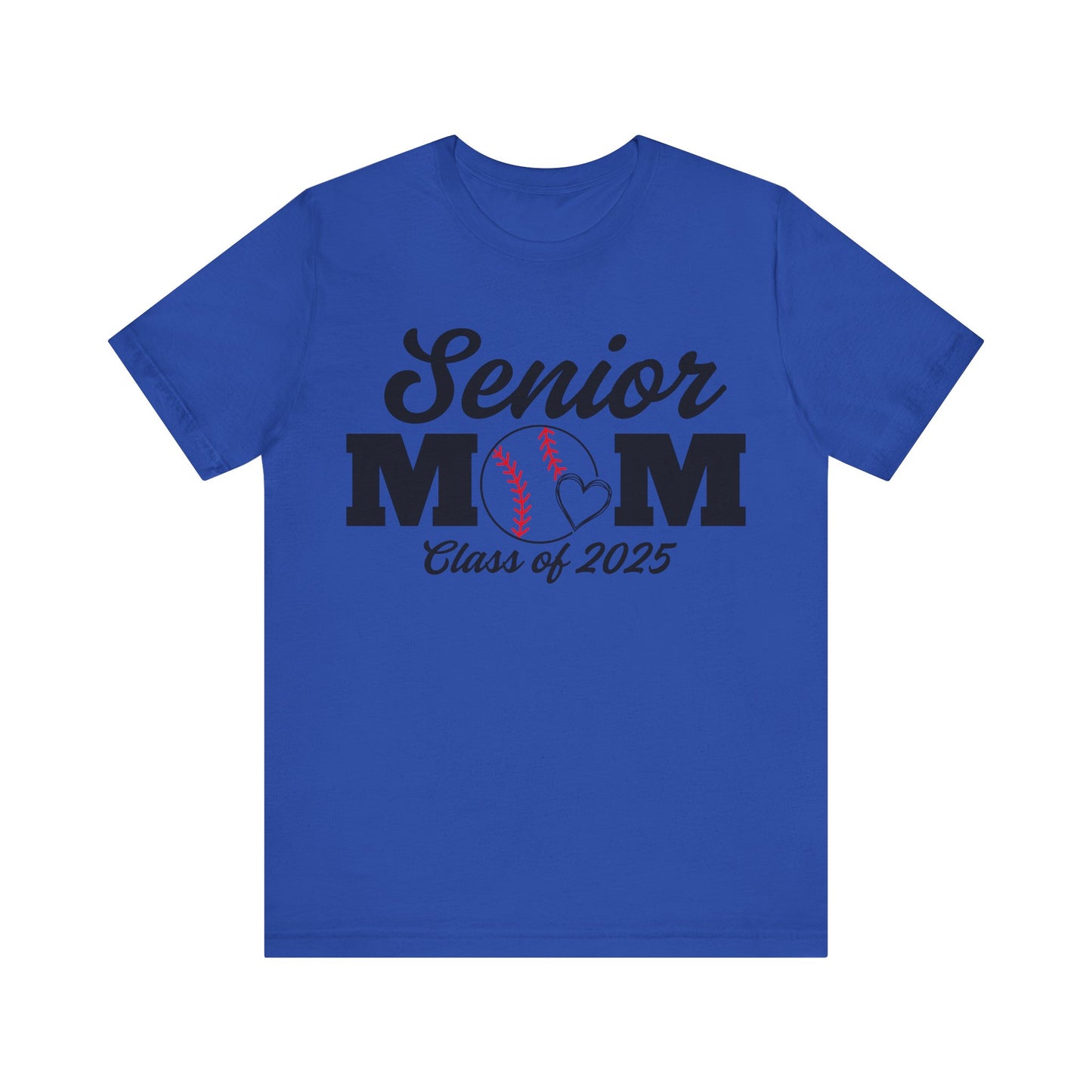 "Senior Baseball Mom Class of 2025" Unisex Shirt
