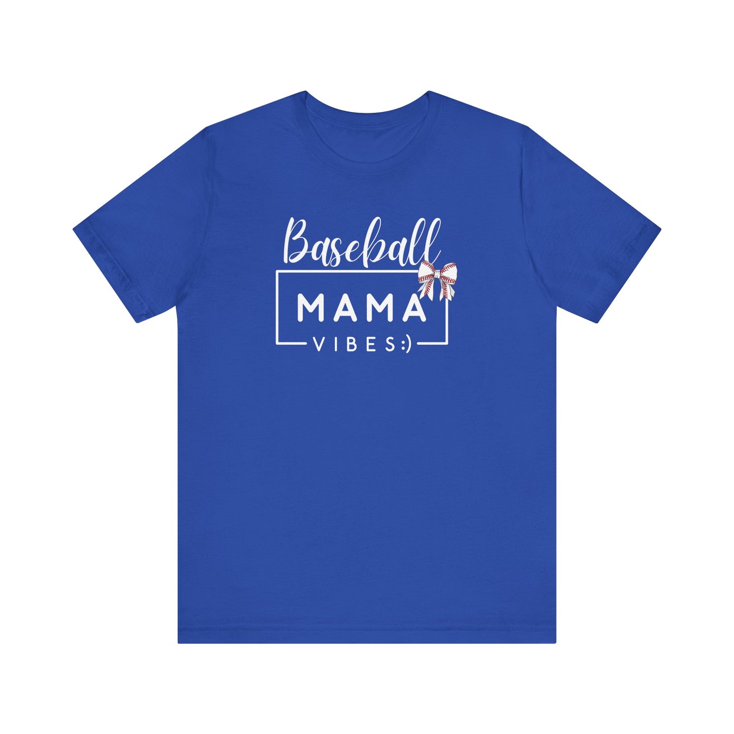 "Baseball Mama Vibes" Unisex Shirt
