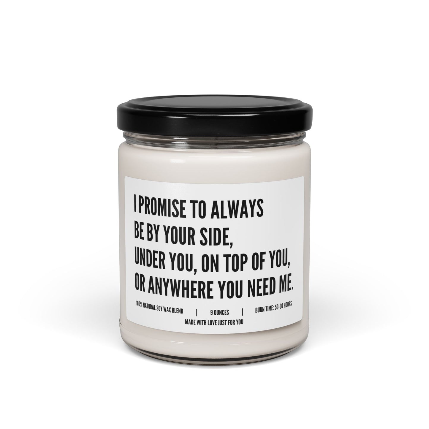 "I Promise to Always Be By Your Side..." Candle