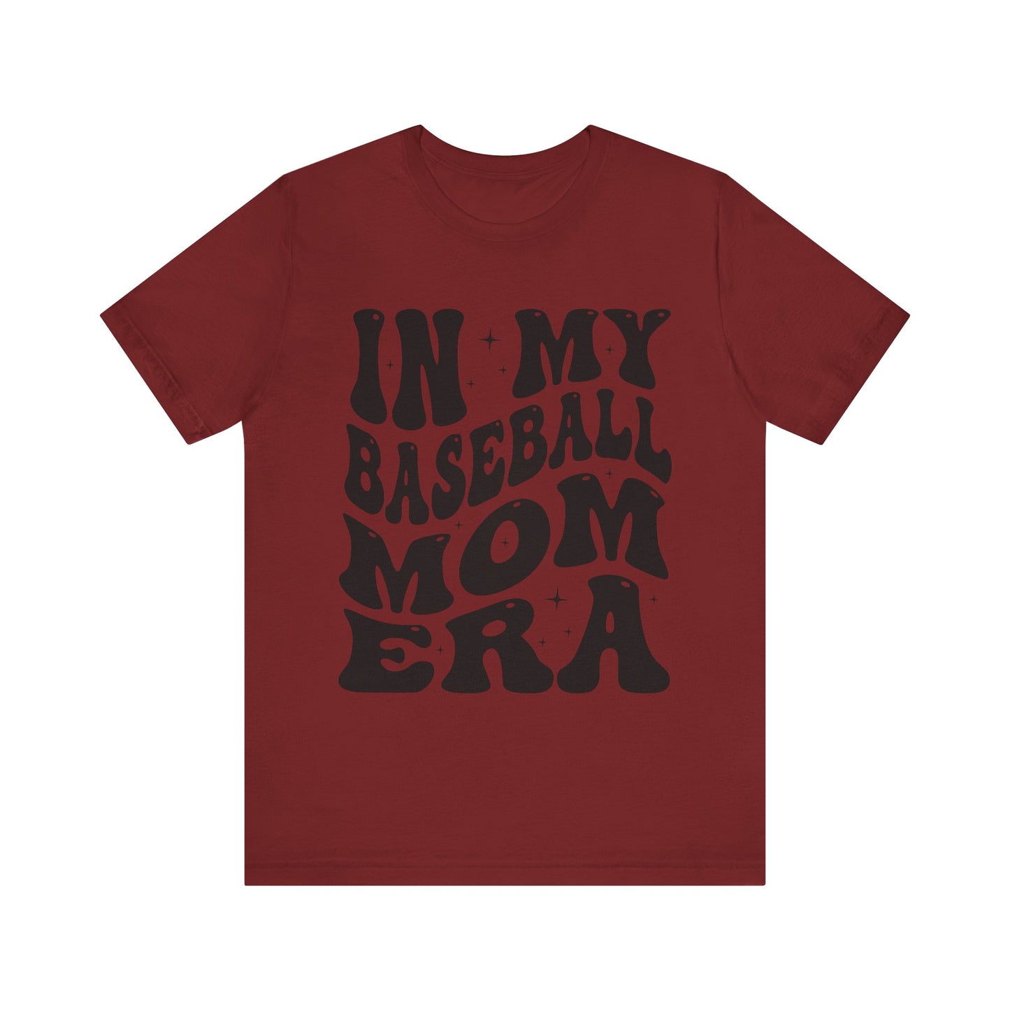 "In My Baseball Mom Era" Unisex Shirt