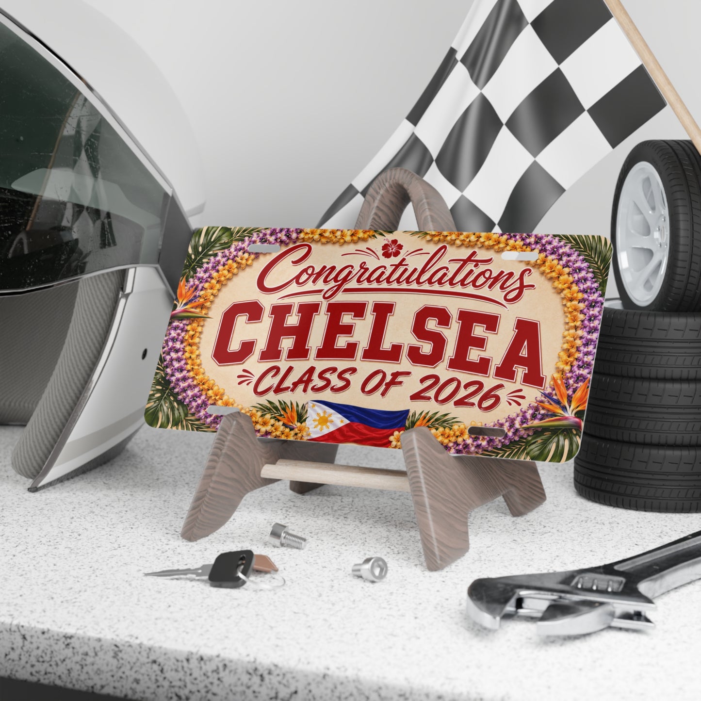 Customized License Plate for Chelsea 1