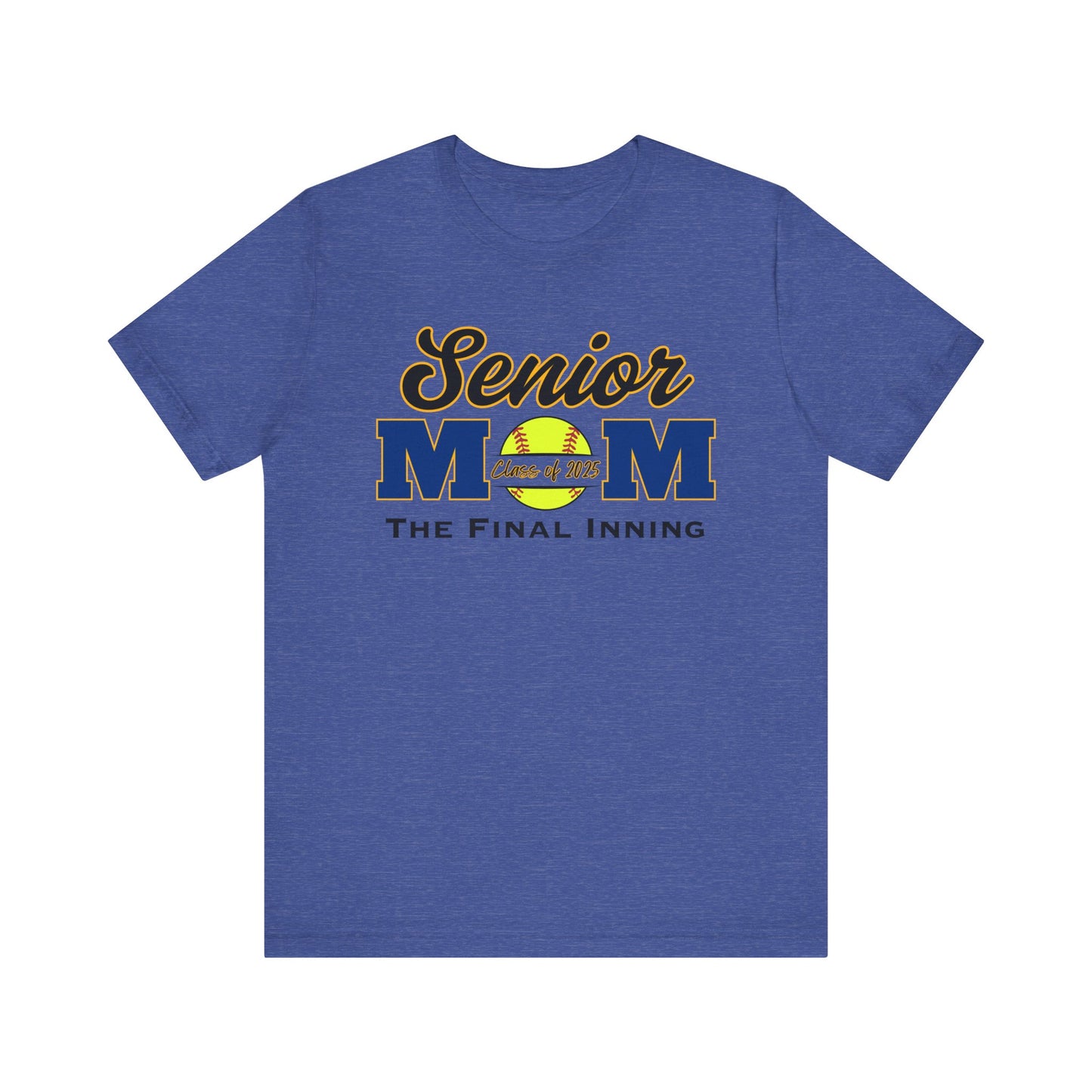 "Senior Softball Mom The Final Inning" Unisex Shirt