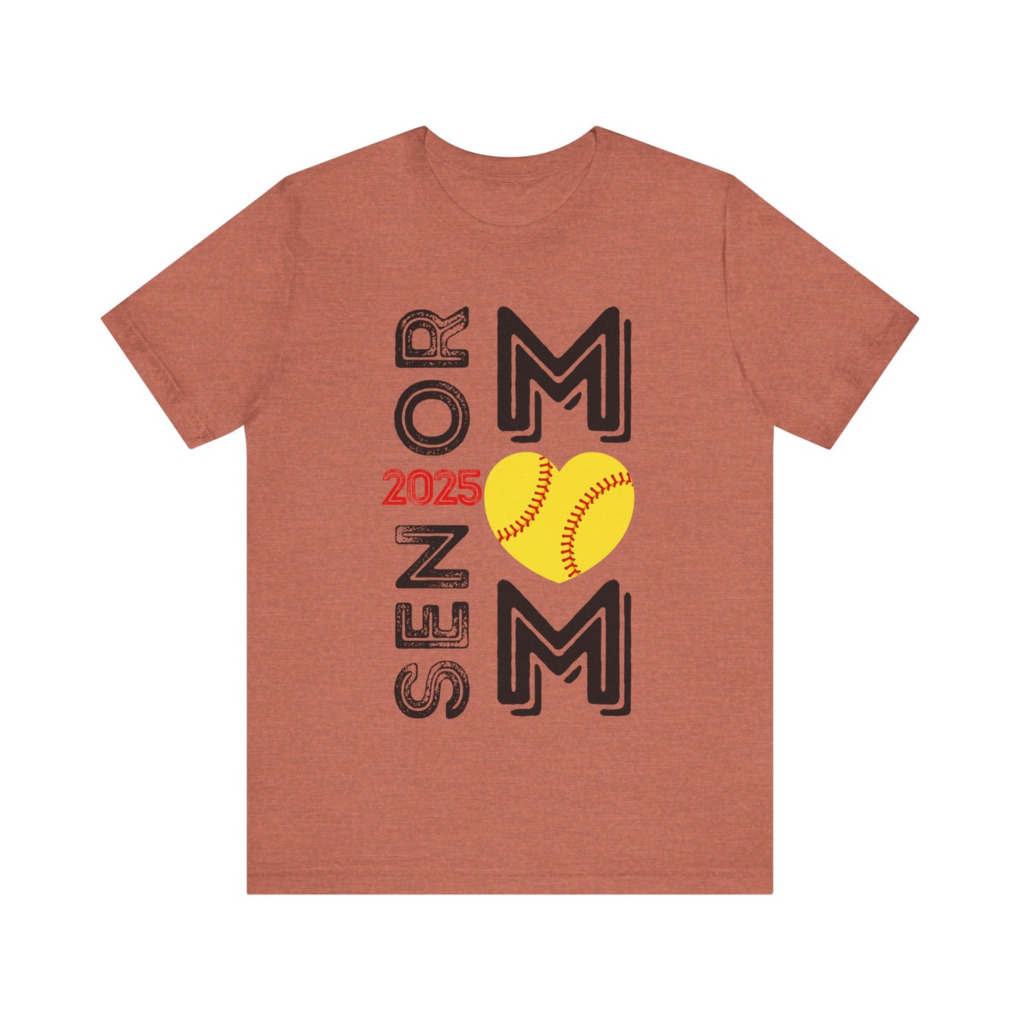 "Senior Softball Mom" Unisex Shirt