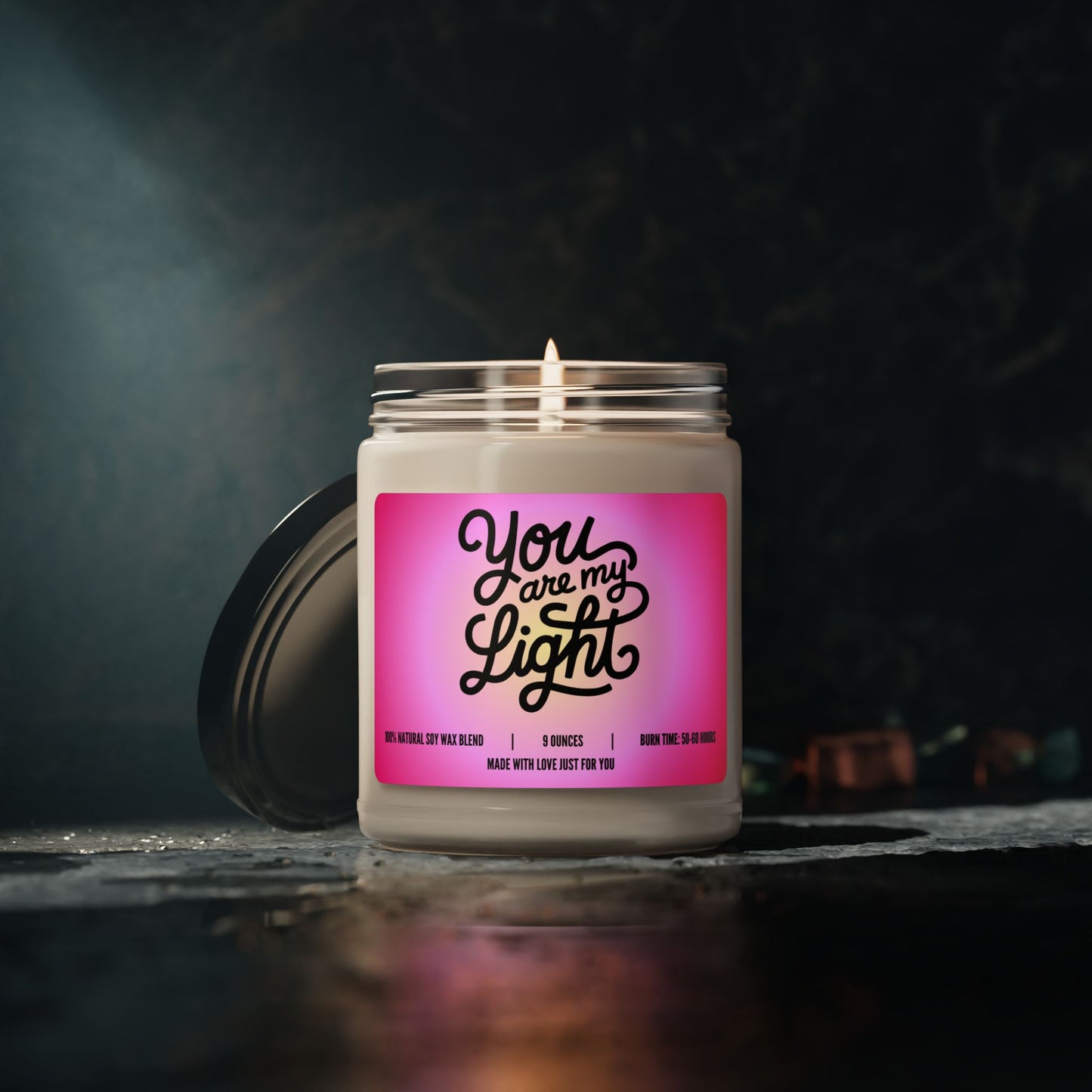 "You Are My Light" Candle