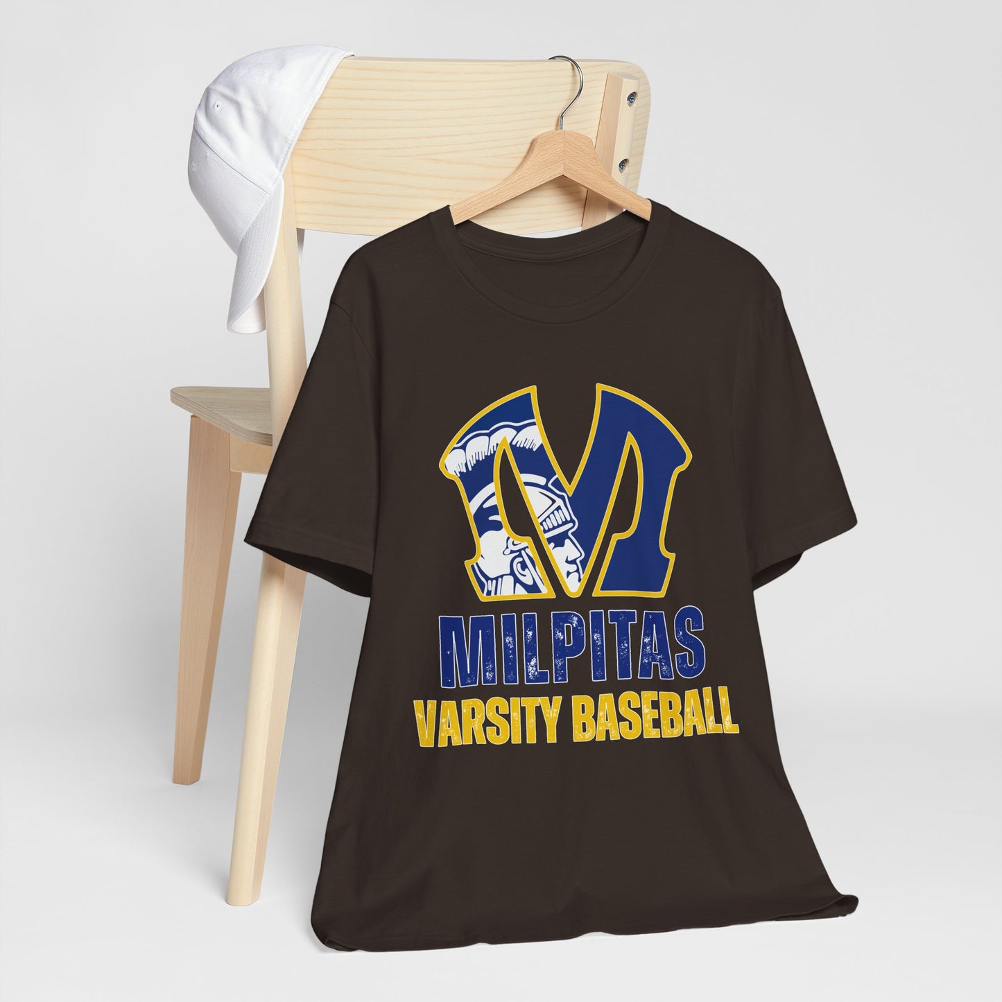 "Milpitas Varsity Baseball 5" Unisex Shirt