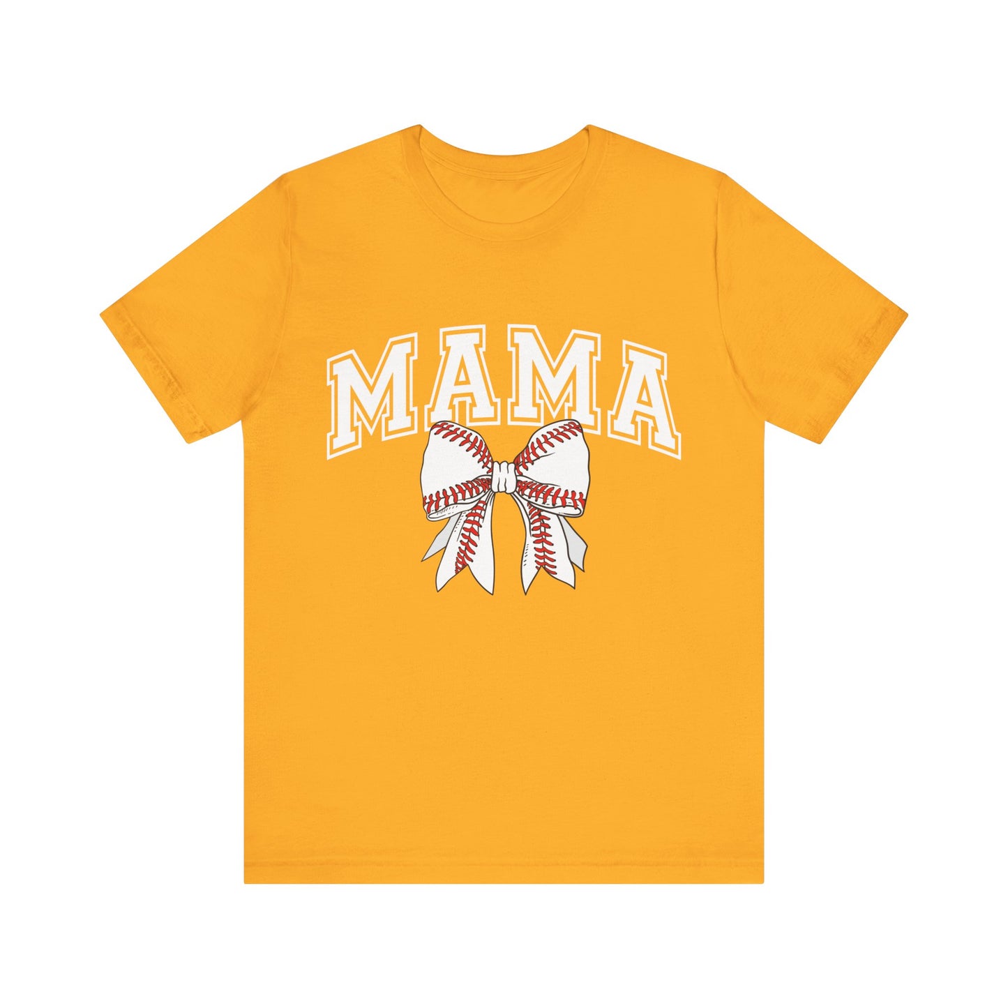 "Mama with Baseball Bow" Unisex Shirt