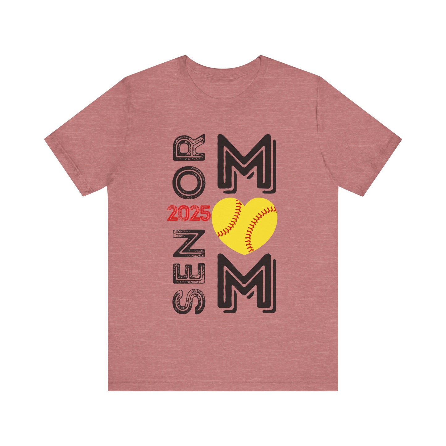 "Senior Softball Mom" Unisex Shirt