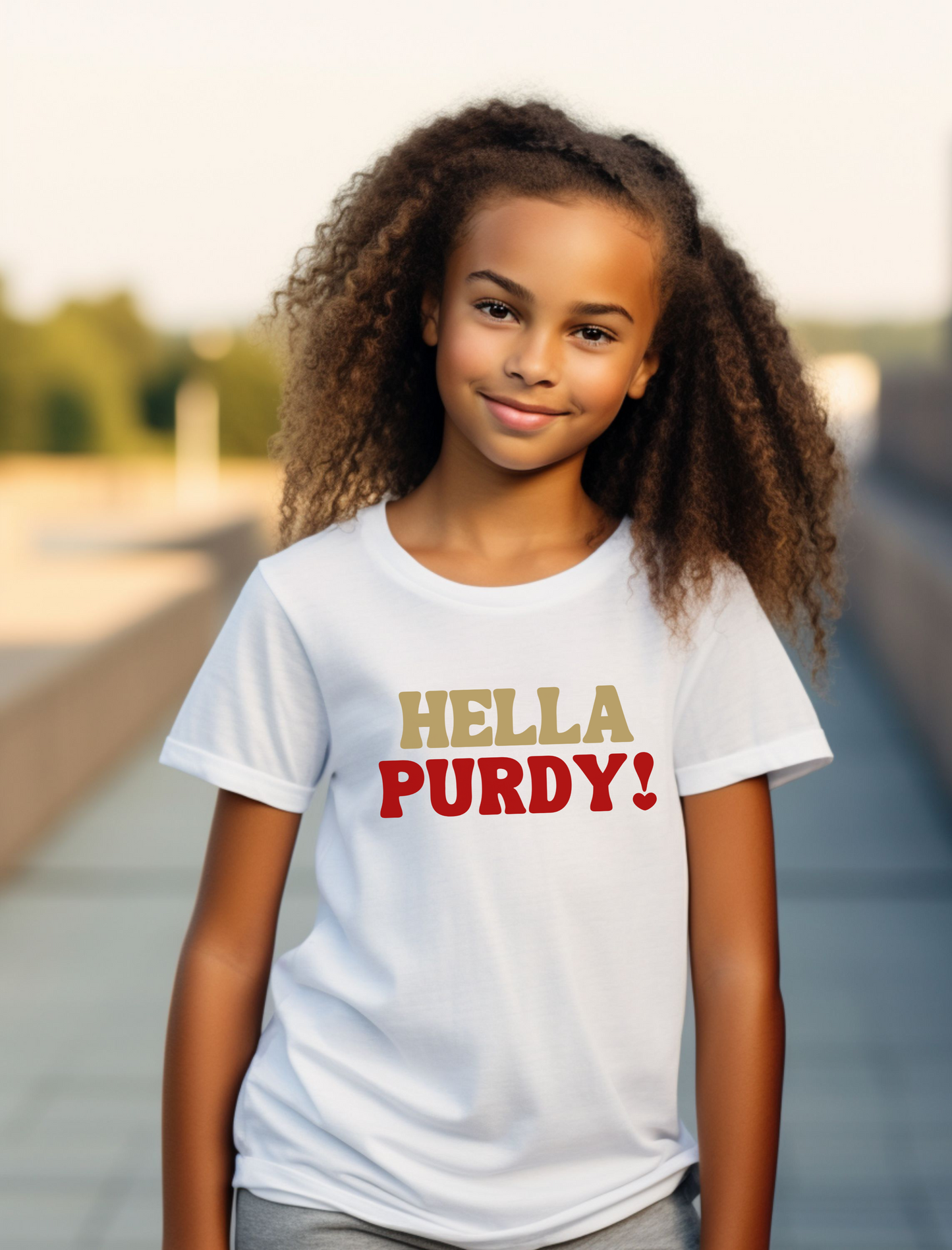 "Hella Purdy" Youth Tee