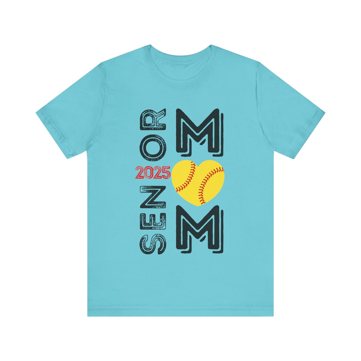 "Senior Softball Mom" Unisex Shirt