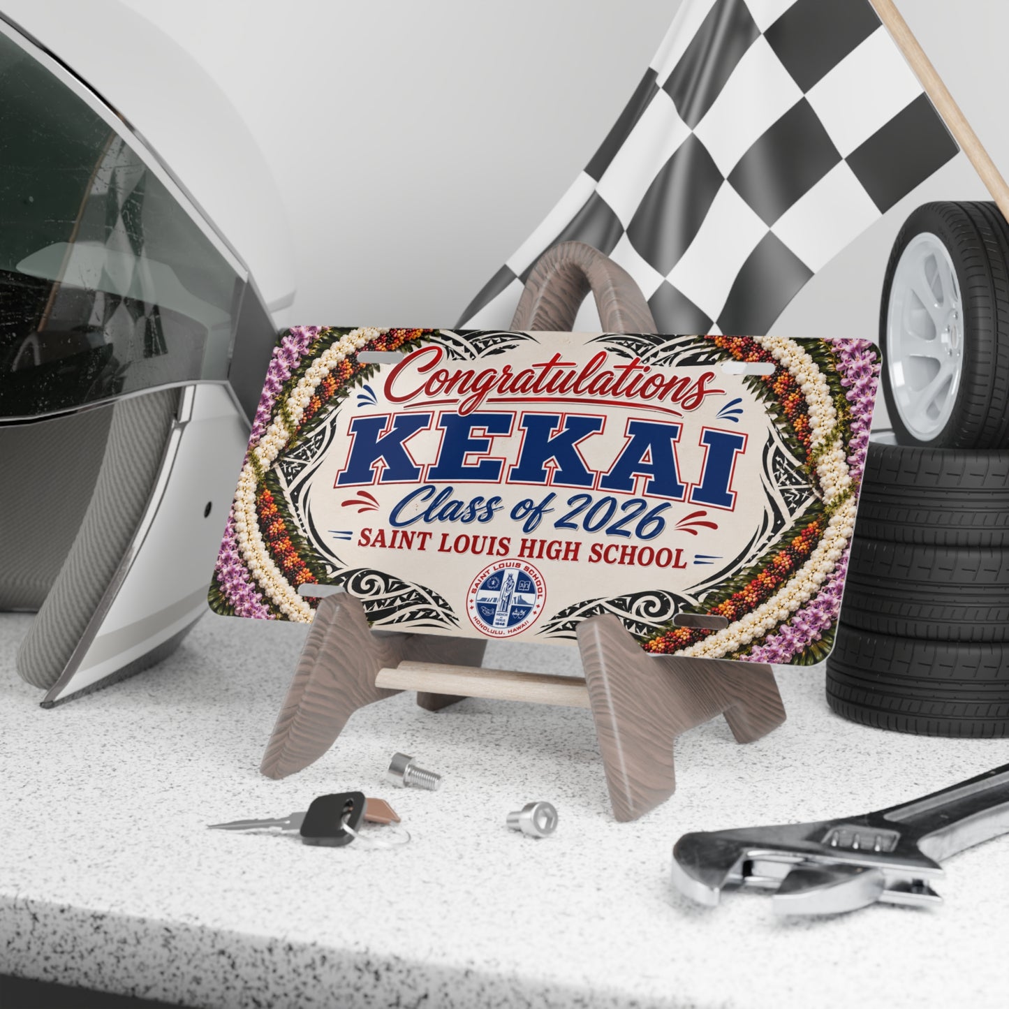Customized License Plate for Kekai 2