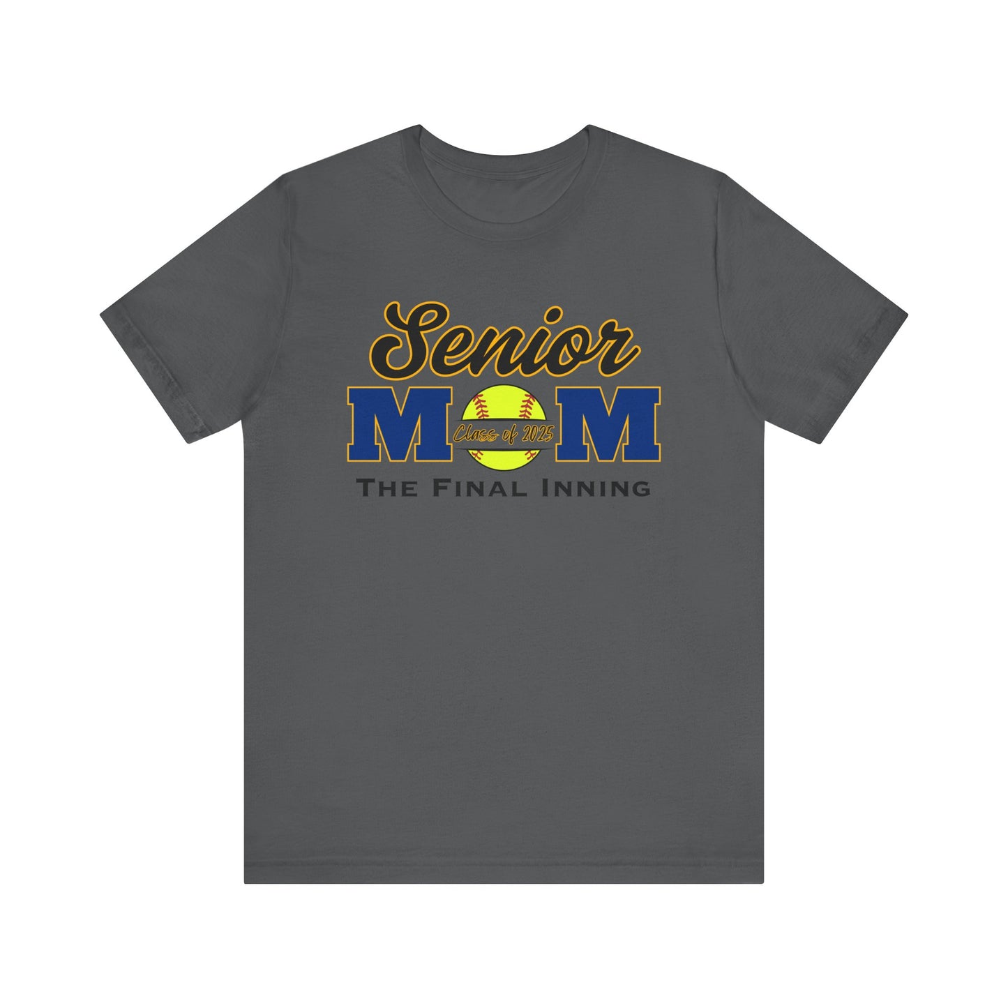 "Senior Softball Mom The Final Inning" Unisex Shirt
