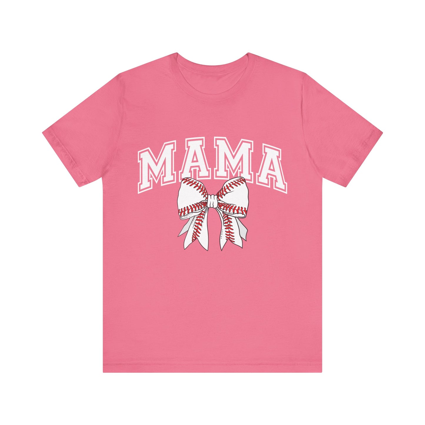 "Mama with Baseball Bow" Unisex Shirt