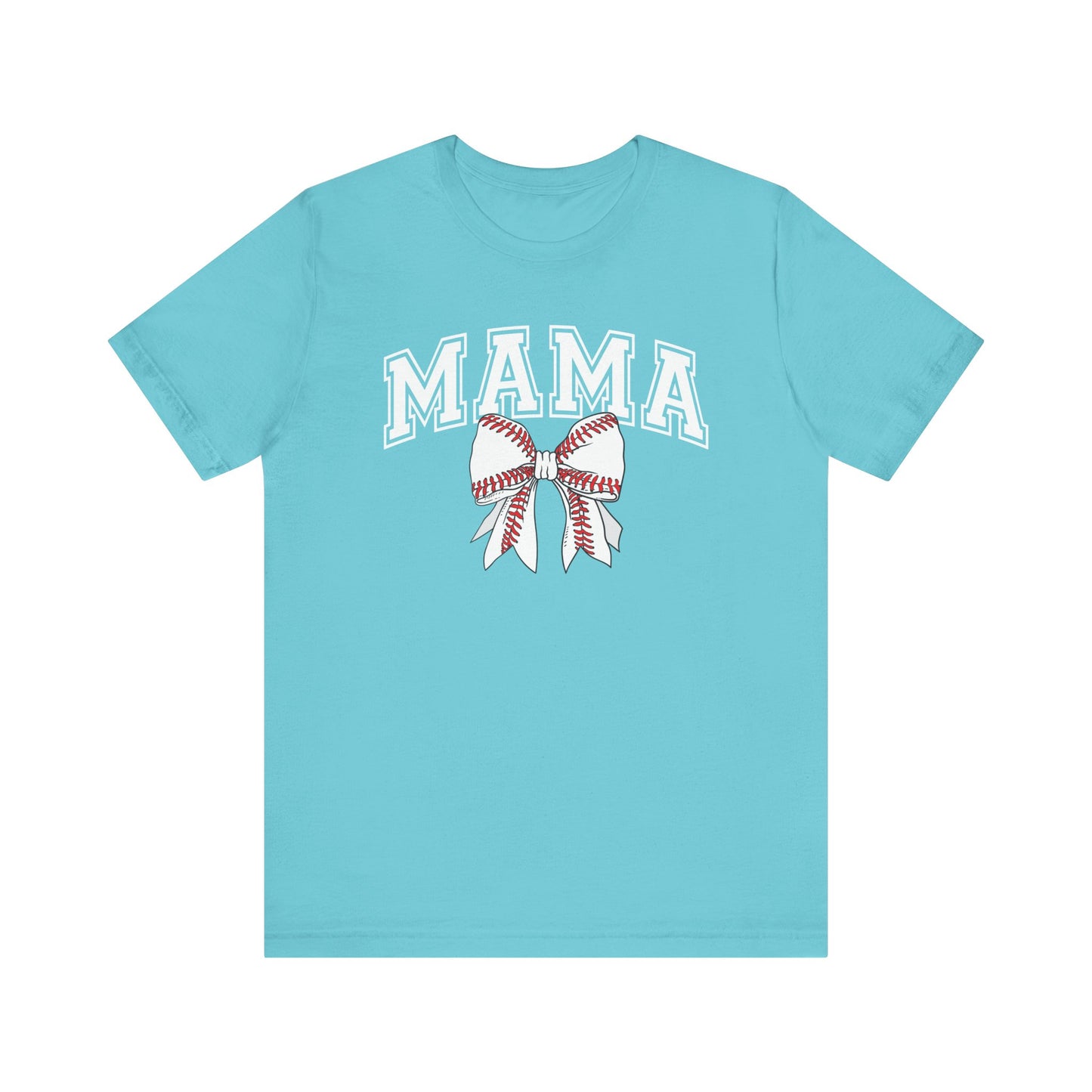 "Mama with Baseball Bow" Unisex Shirt