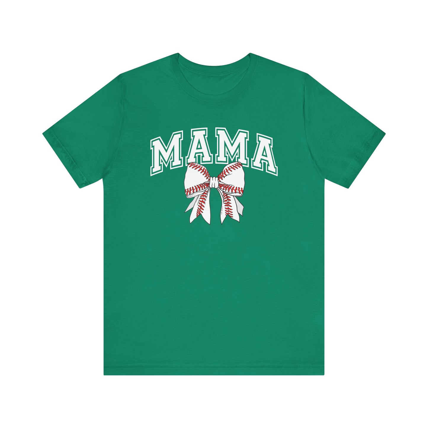 "Mama with Baseball Bow" Unisex Shirt