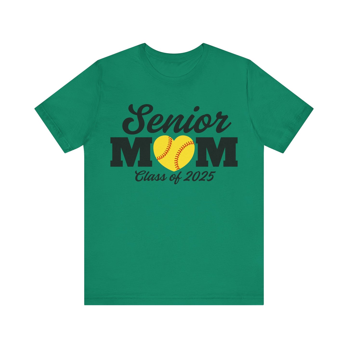 "Senior Softball Mom Class of 2025" Unisex Shirt