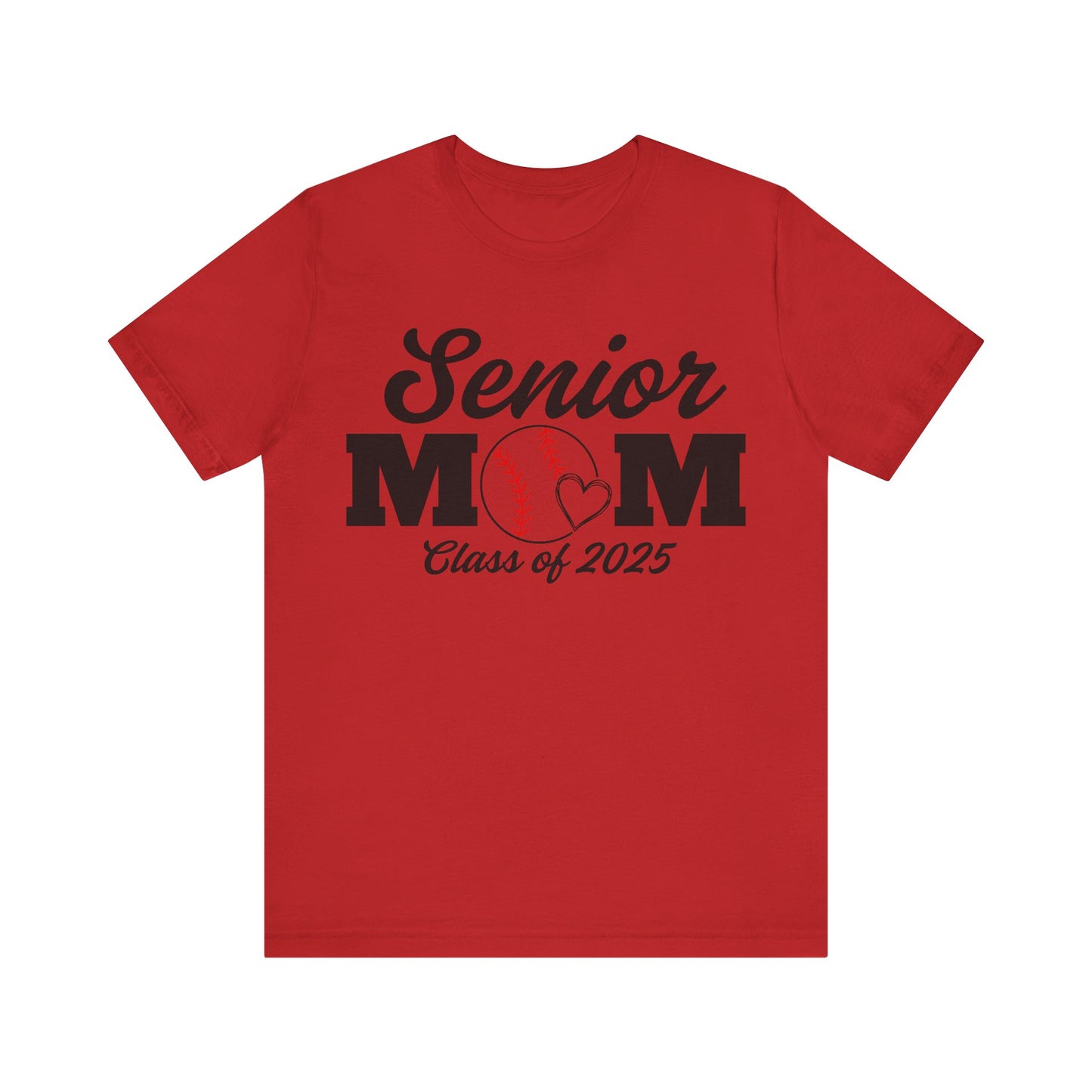 "Senior Baseball Mom Class of 2025" Unisex Shirt