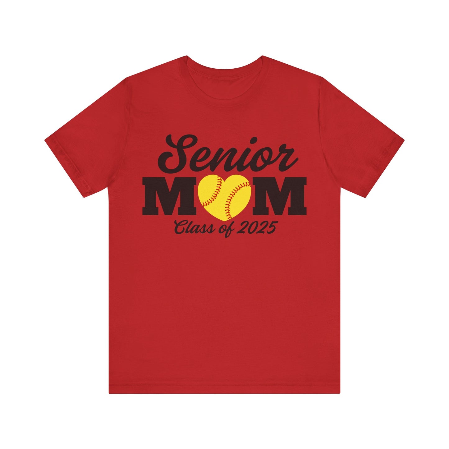 "Senior Softball Mom Class of 2025" Unisex Shirt
