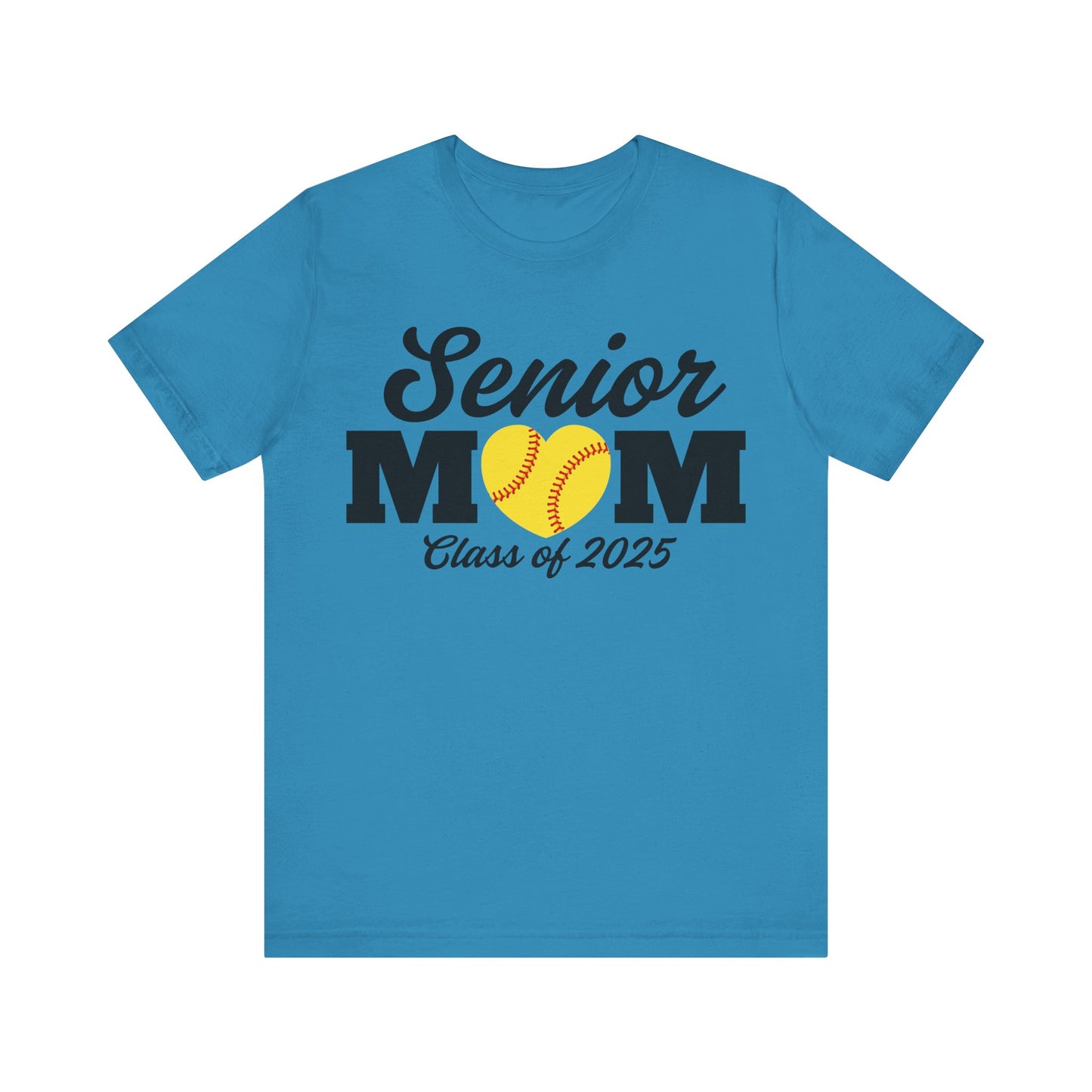 "Senior Softball Mom Class of 2025" Unisex Shirt