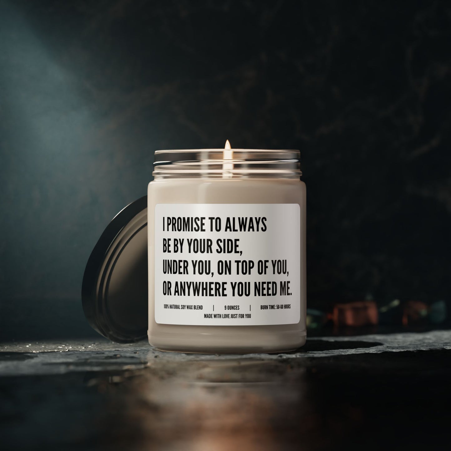 "I Promise to Always Be By Your Side..." Candle