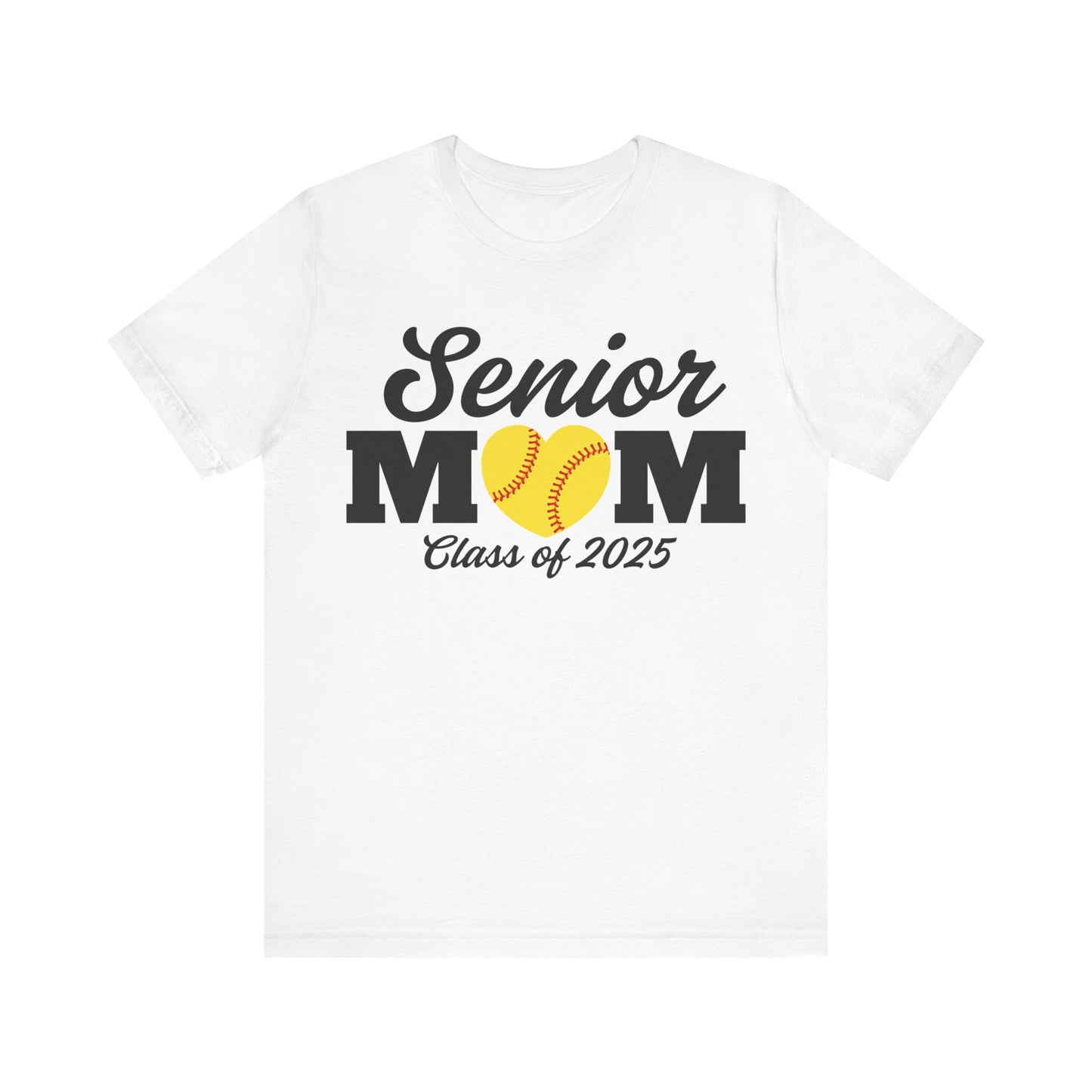 "Senior Softball Mom Class of 2025" Unisex Shirt