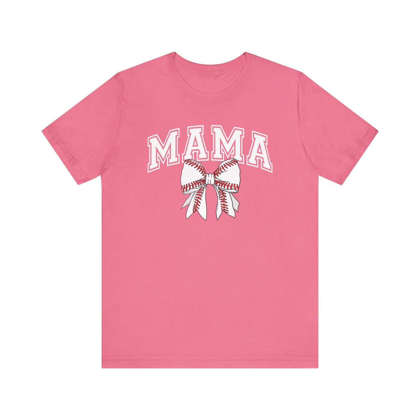 "Mama with Baseball Bow" Unisex Shirt