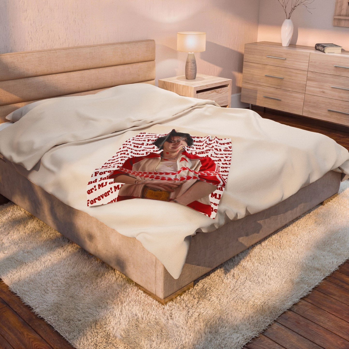 Personalized Blanket for MJ (30" x40")