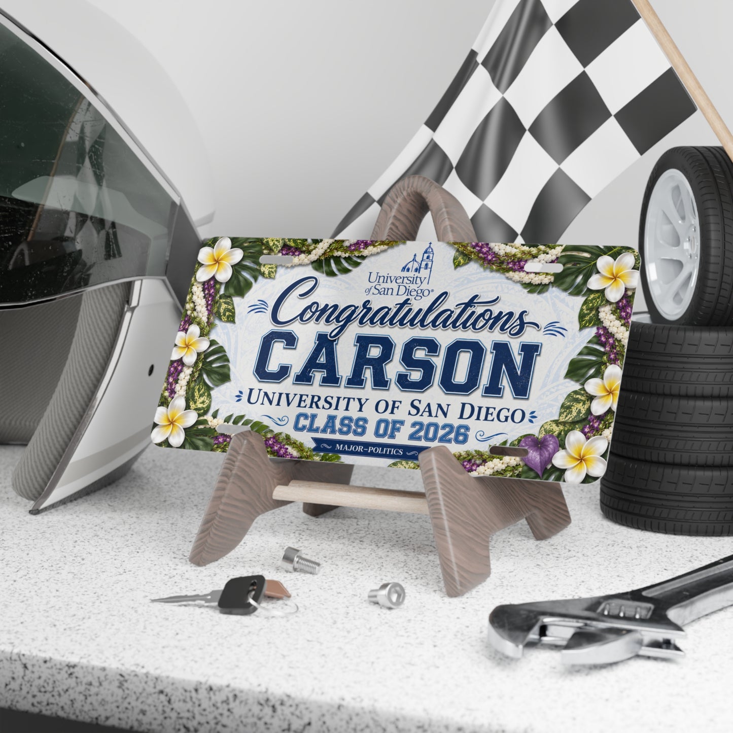 Customized License Plate for Carson 2