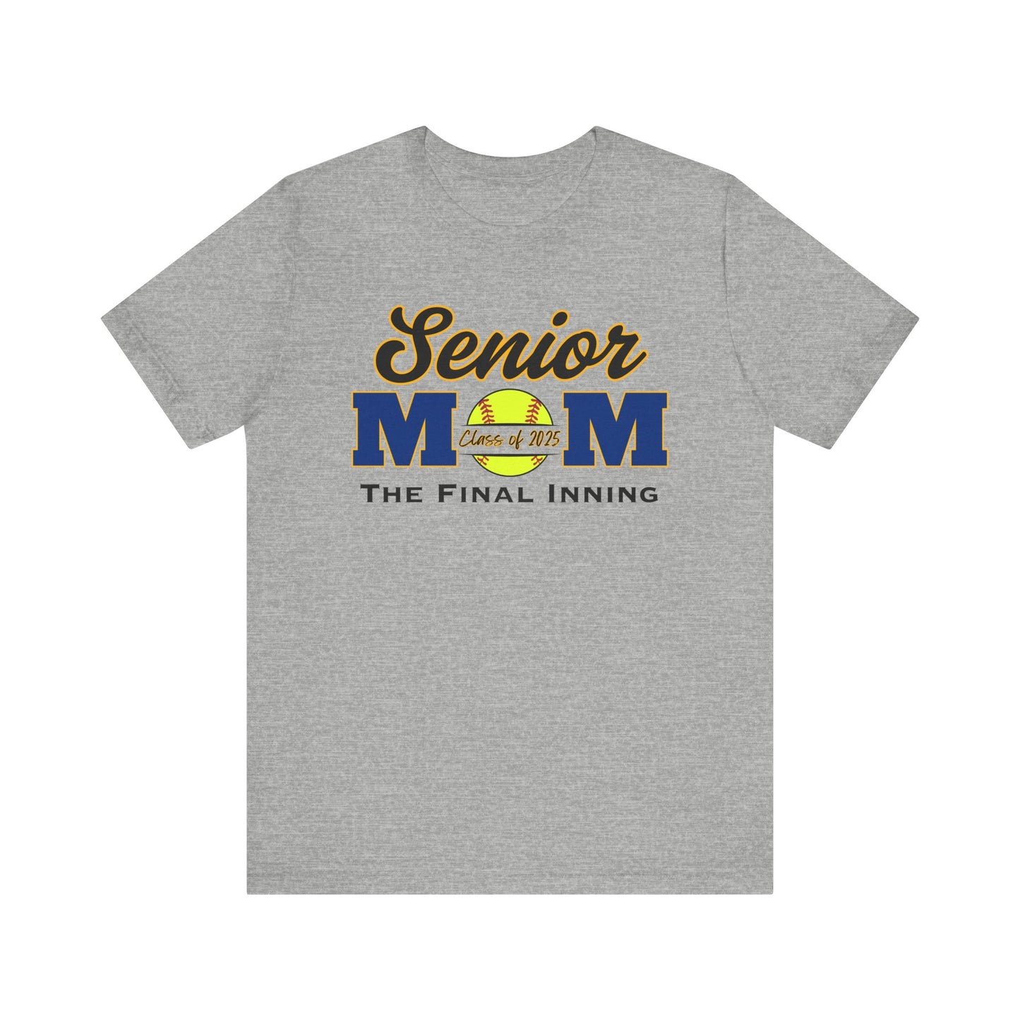 "Senior Softball Mom The Final Inning" Unisex Shirt