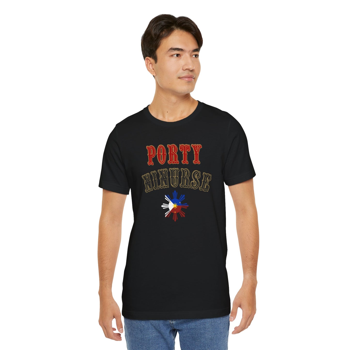 Porty Ninurse with Philippines Flag Unisex Shirt
