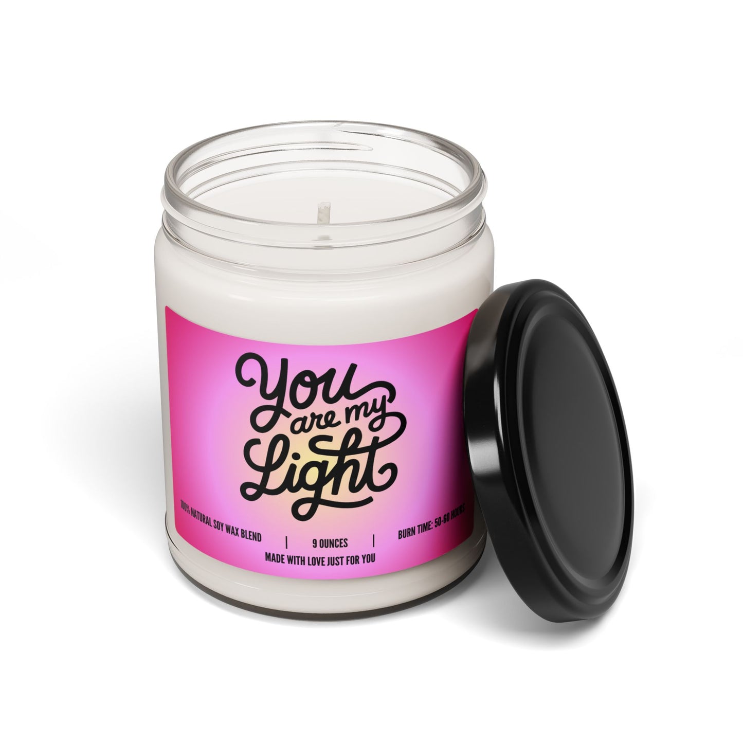 "You Are My Light" Candle