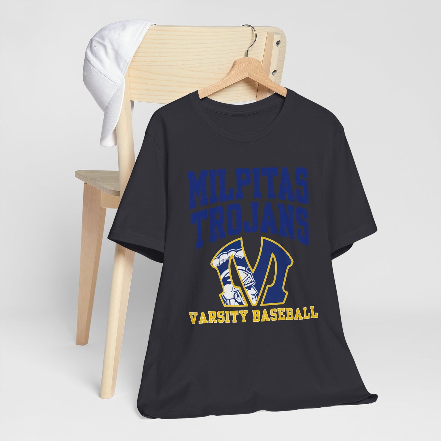 "Milpitas Varsity Baseball 7" Unisex Shirt