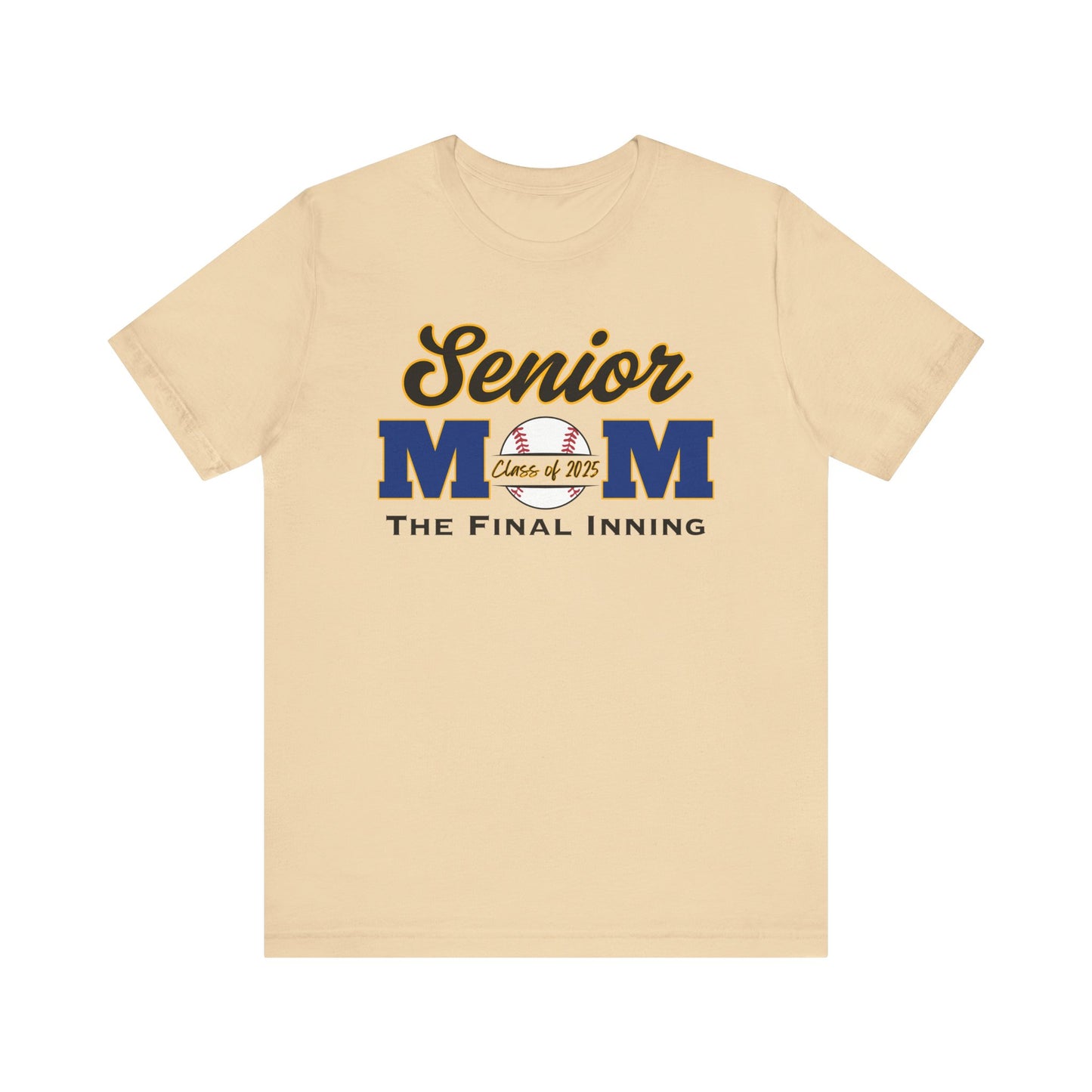 "Senior Baseball Mom The Final Inning" Unisex Shirt