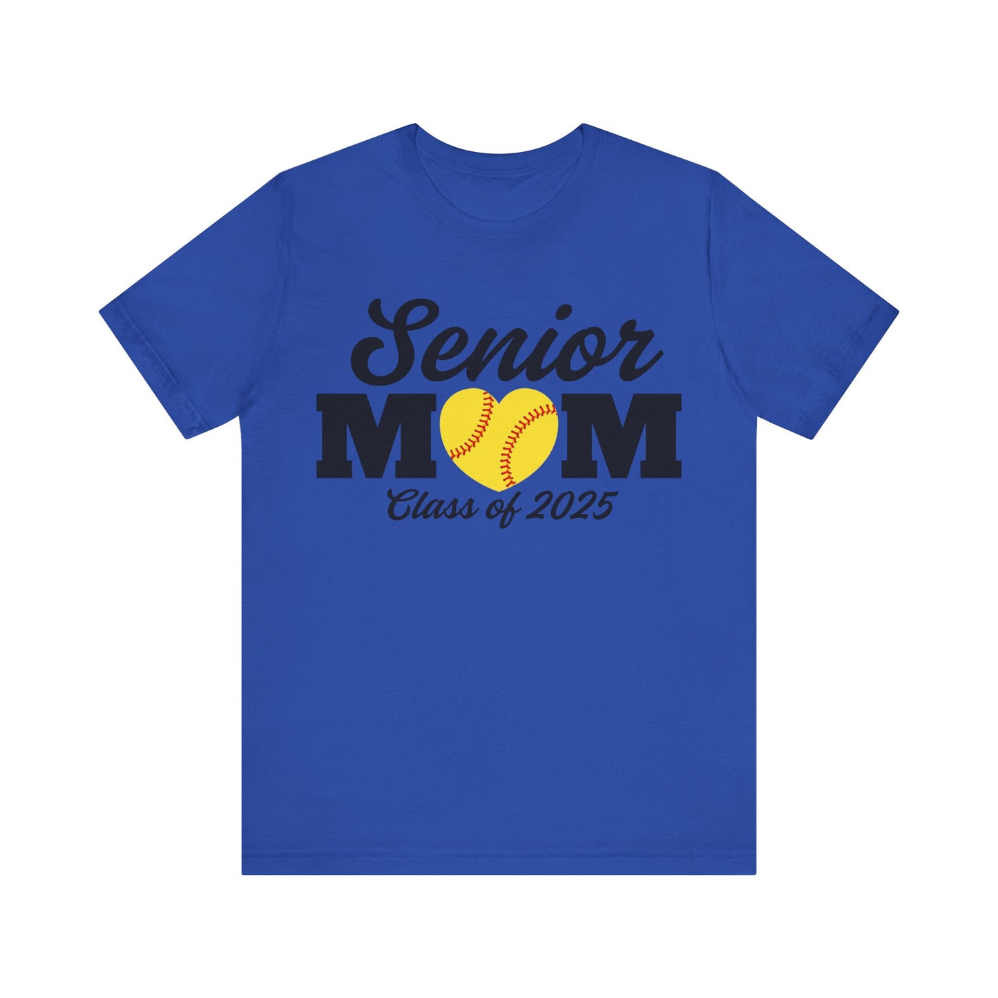 "Senior Softball Mom Class of 2025" Unisex Shirt