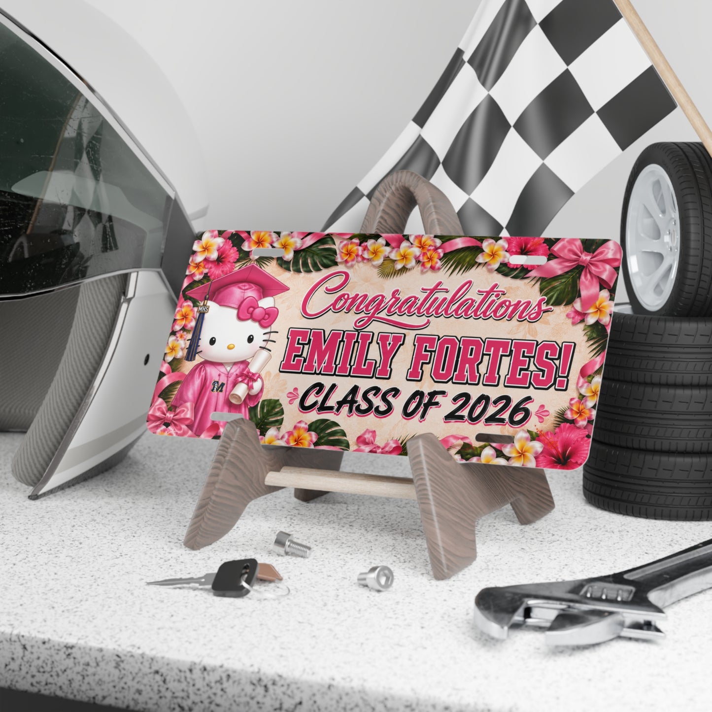 Customized License Plate for Emily 4