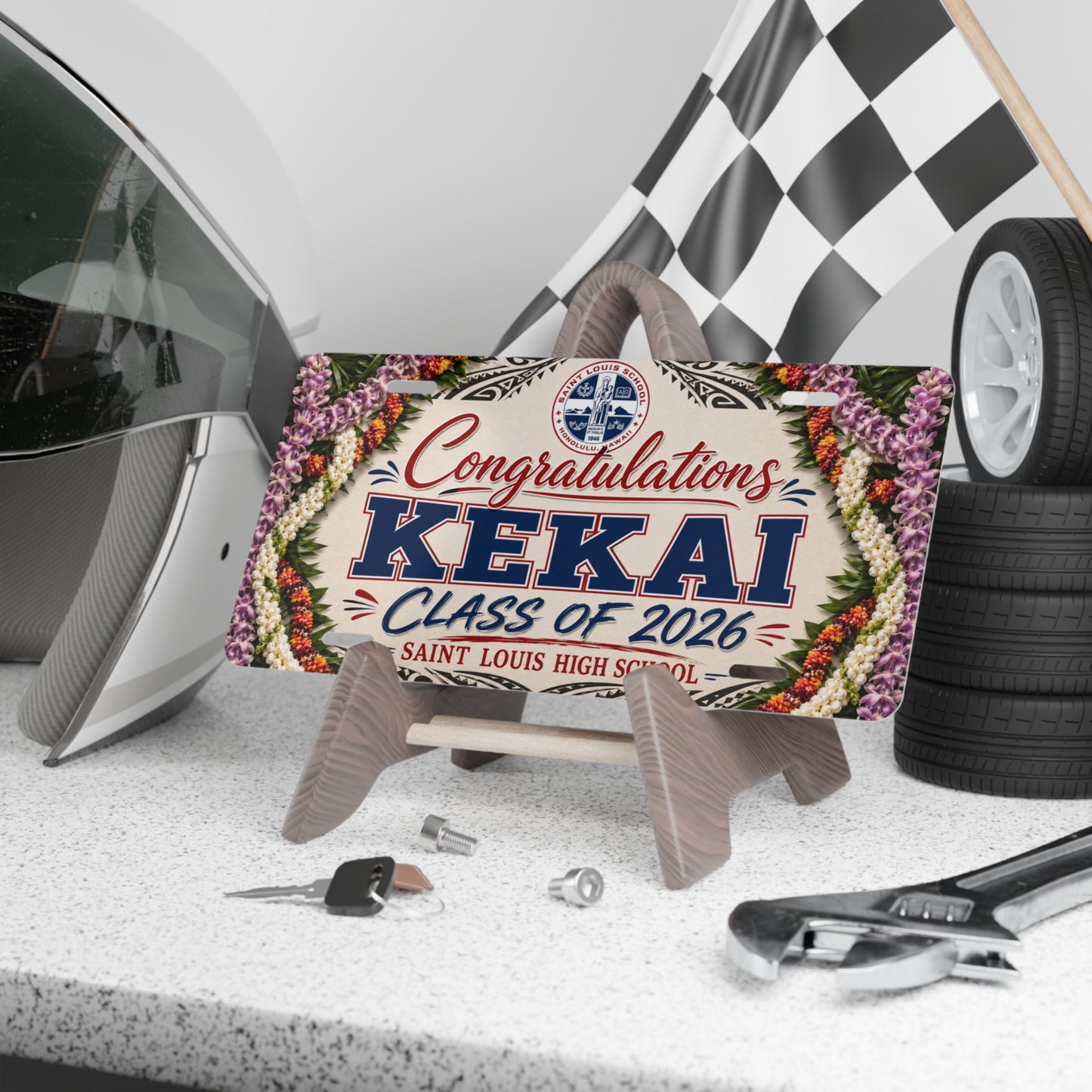 Customized License Plate for Kekai 1