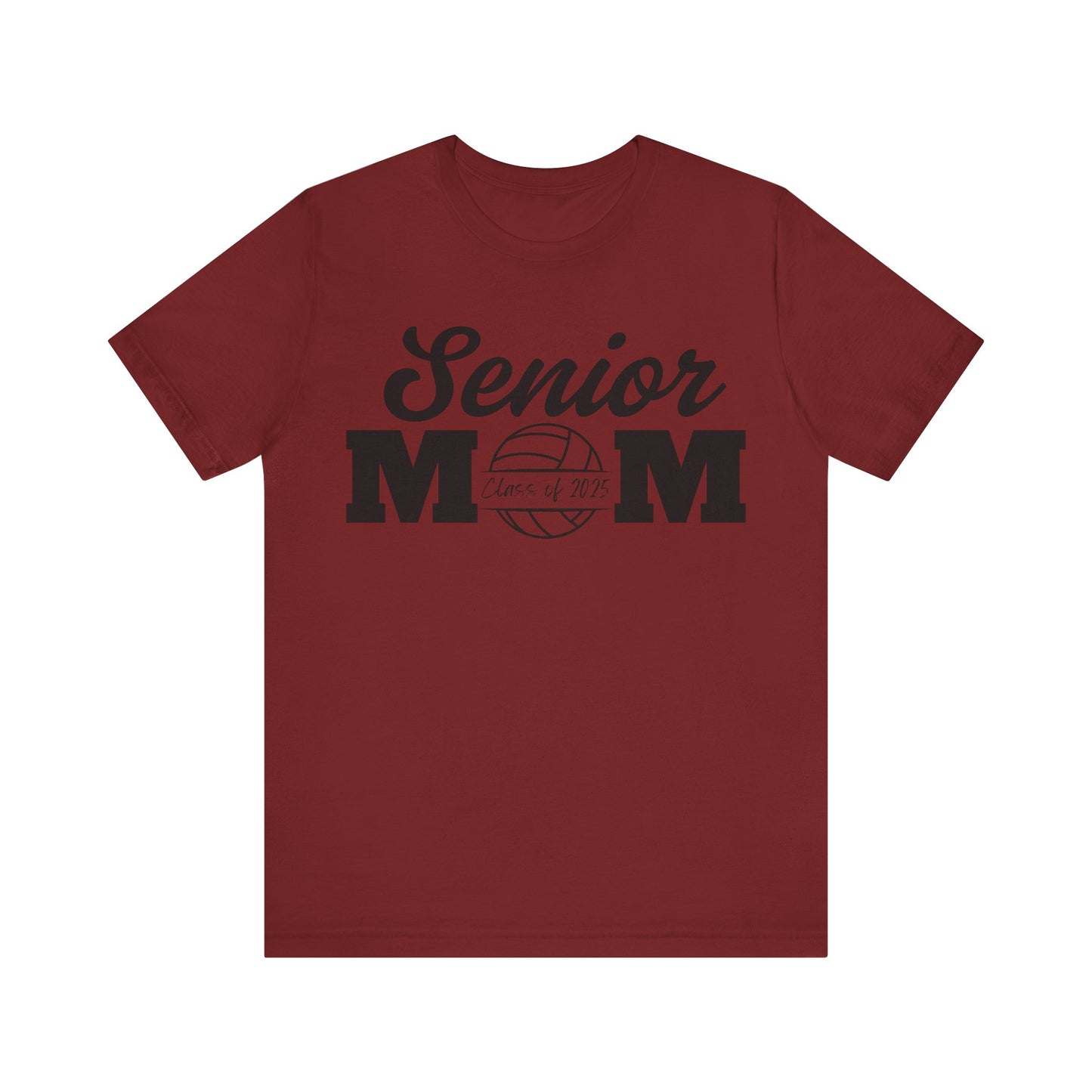 "Senior Volleyball Mom Class of 2025" Unisex Shirt